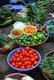 Vietnam: Fruit and vegetables for sale, Old Quarter market, Hanoi